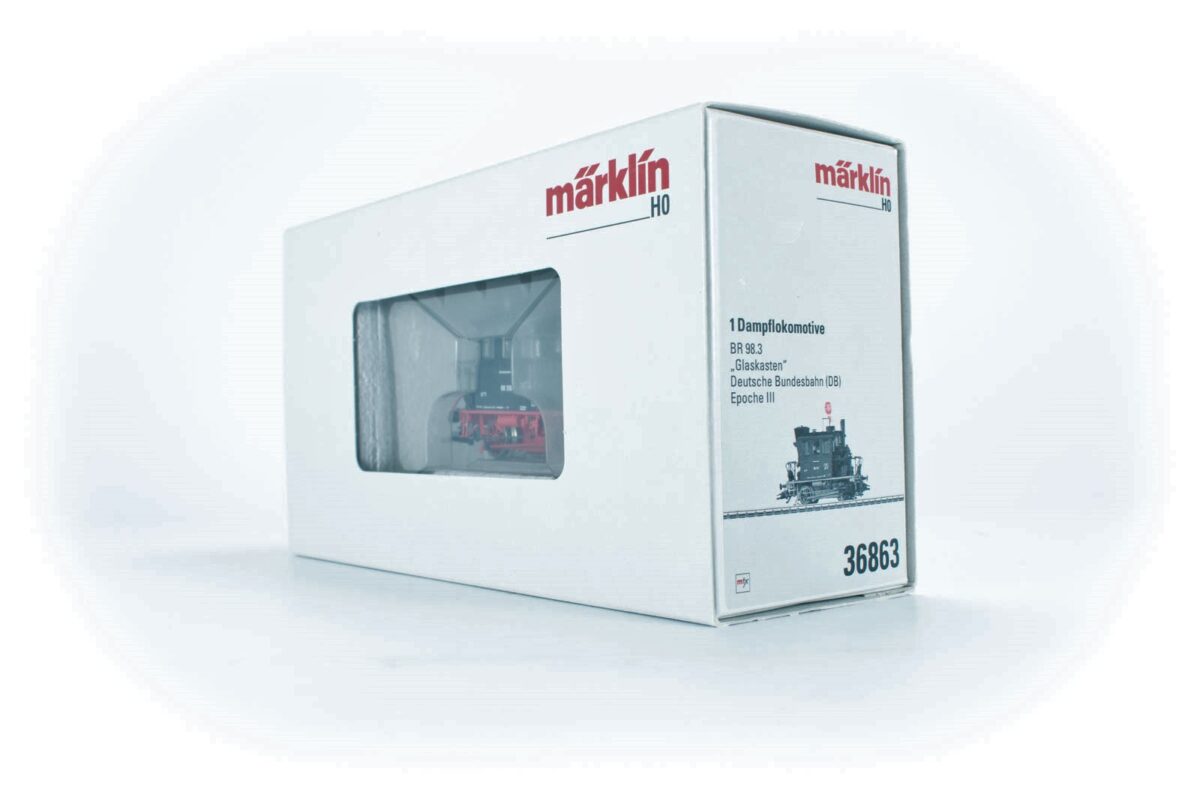 Märklin 36863 Digitale stoomlocomotief BR98 DB Glaskasten MFX - Afbeelding 7