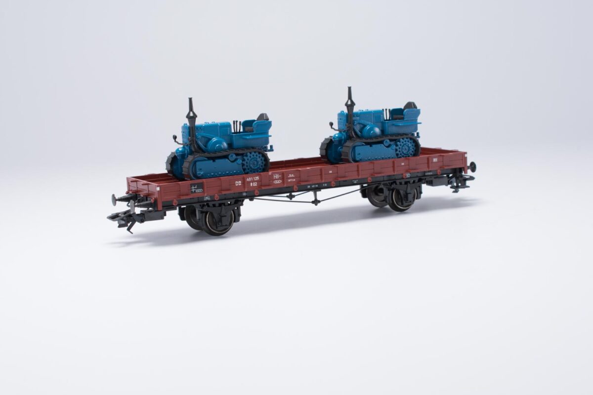 Märklin 46363 rongenwagen met rupsbandvoertuig DB - Afbeelding 2