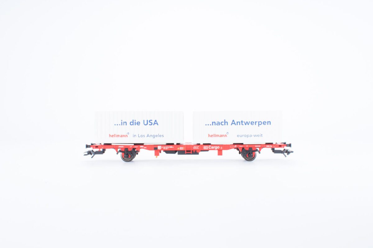 Märklin 47700 containerwagen met opschrift DB - Afbeelding 2