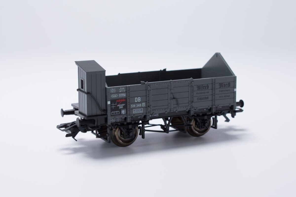 Märklin 46022 hoogboordwagon met remmershuis insider 2005 - Afbeelding 2