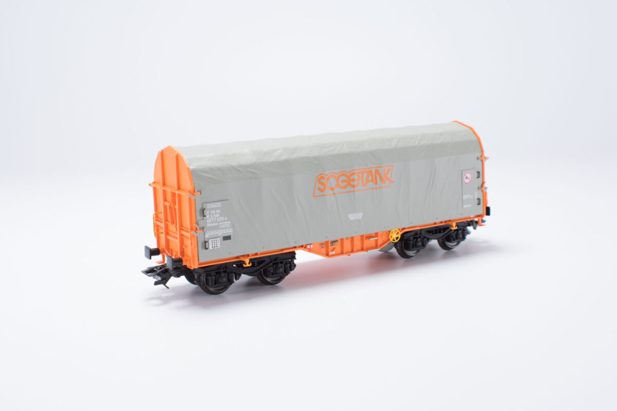 Märklin 47204 schuifhuifwagon met opschrift - Afbeelding 2