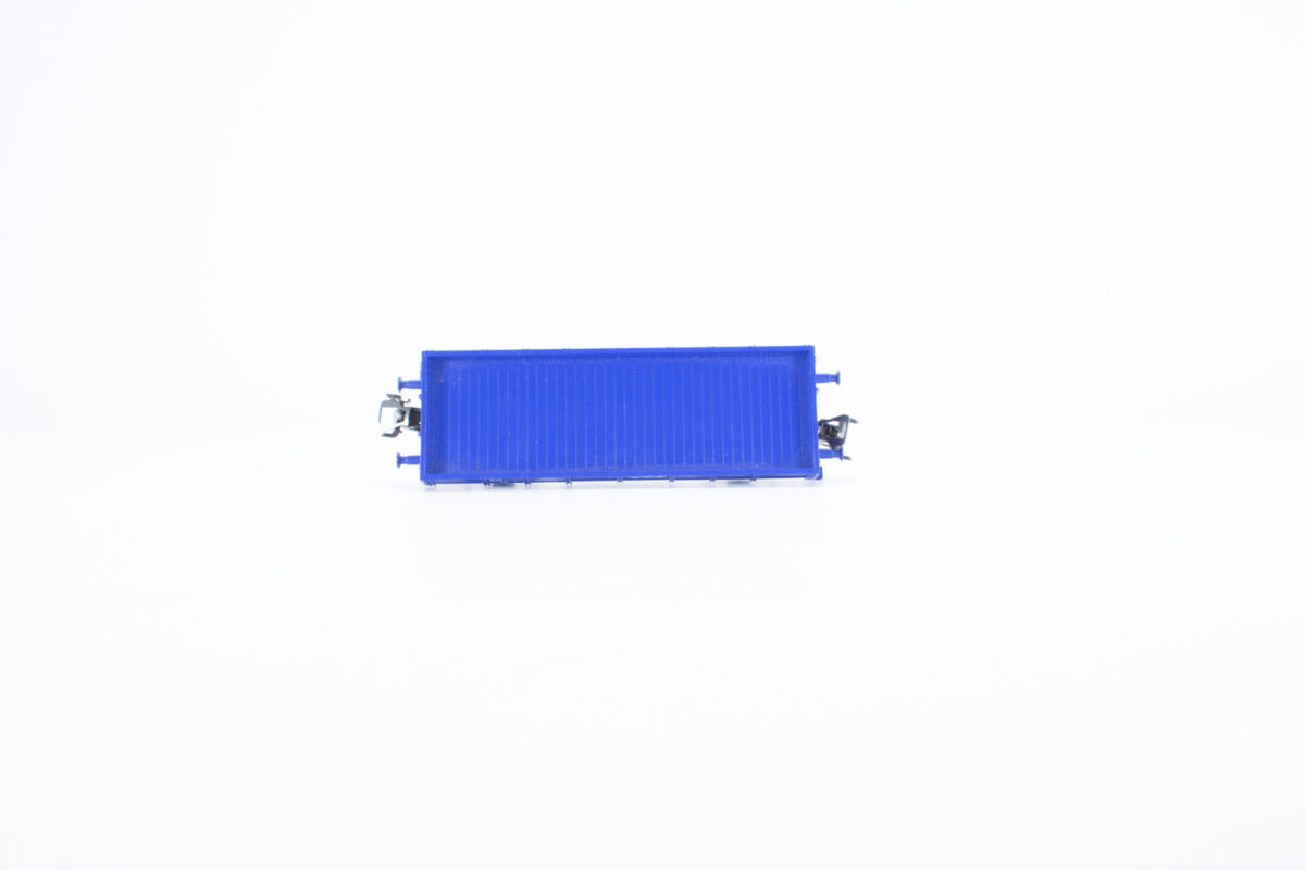 Märklin laagboordwagen NS blauw - Afbeelding 4