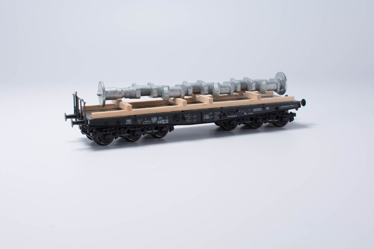 Märklin 48675  zwaarlastwagon met lading DB - Afbeelding 2
