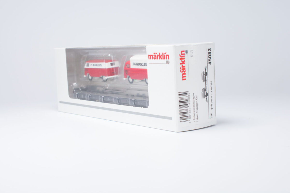Märklin 45083 platte wagen met VW bussen DB - Afbeelding 5
