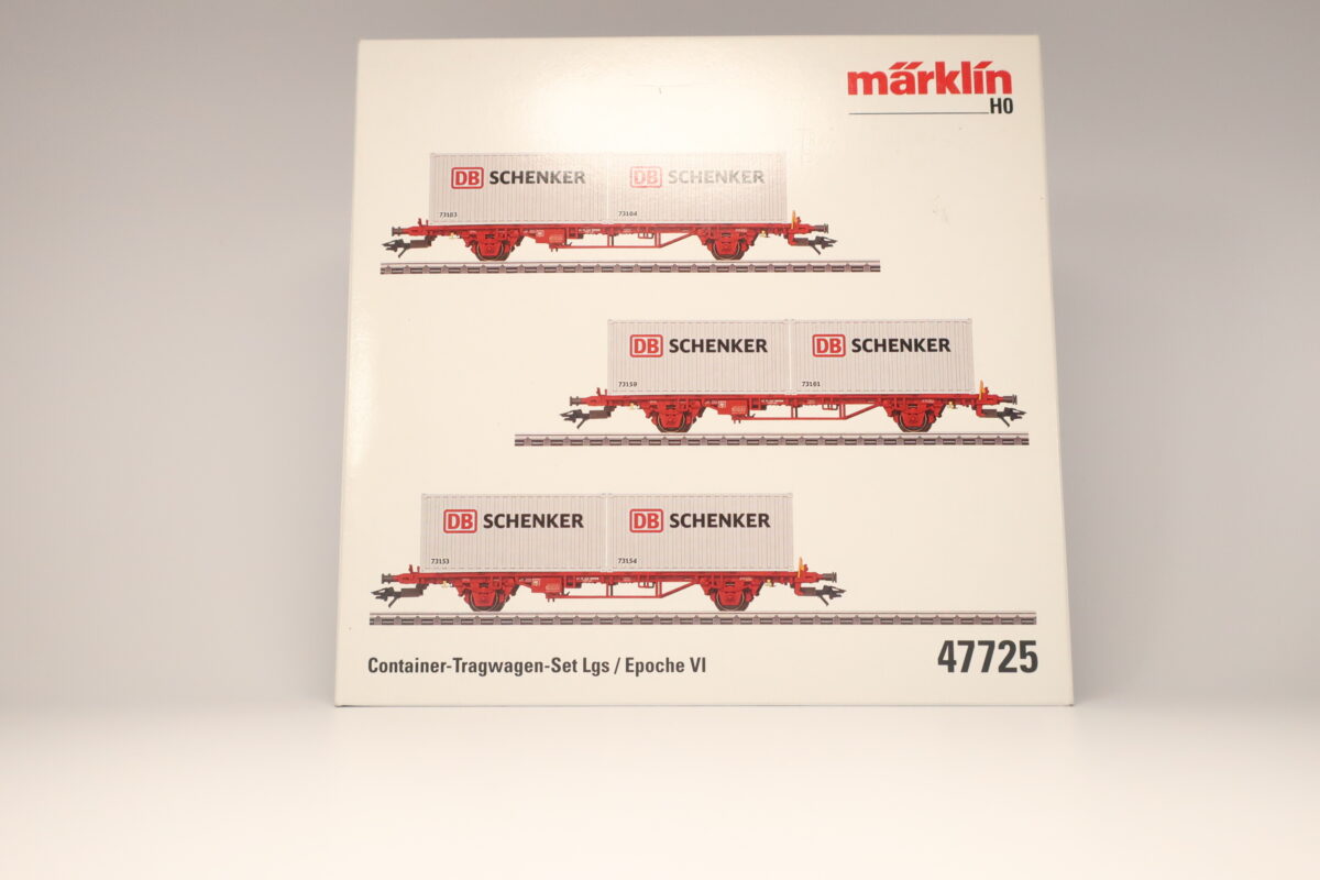 Märklin 47725 containerwagen-set Schenker DB - Afbeelding 13