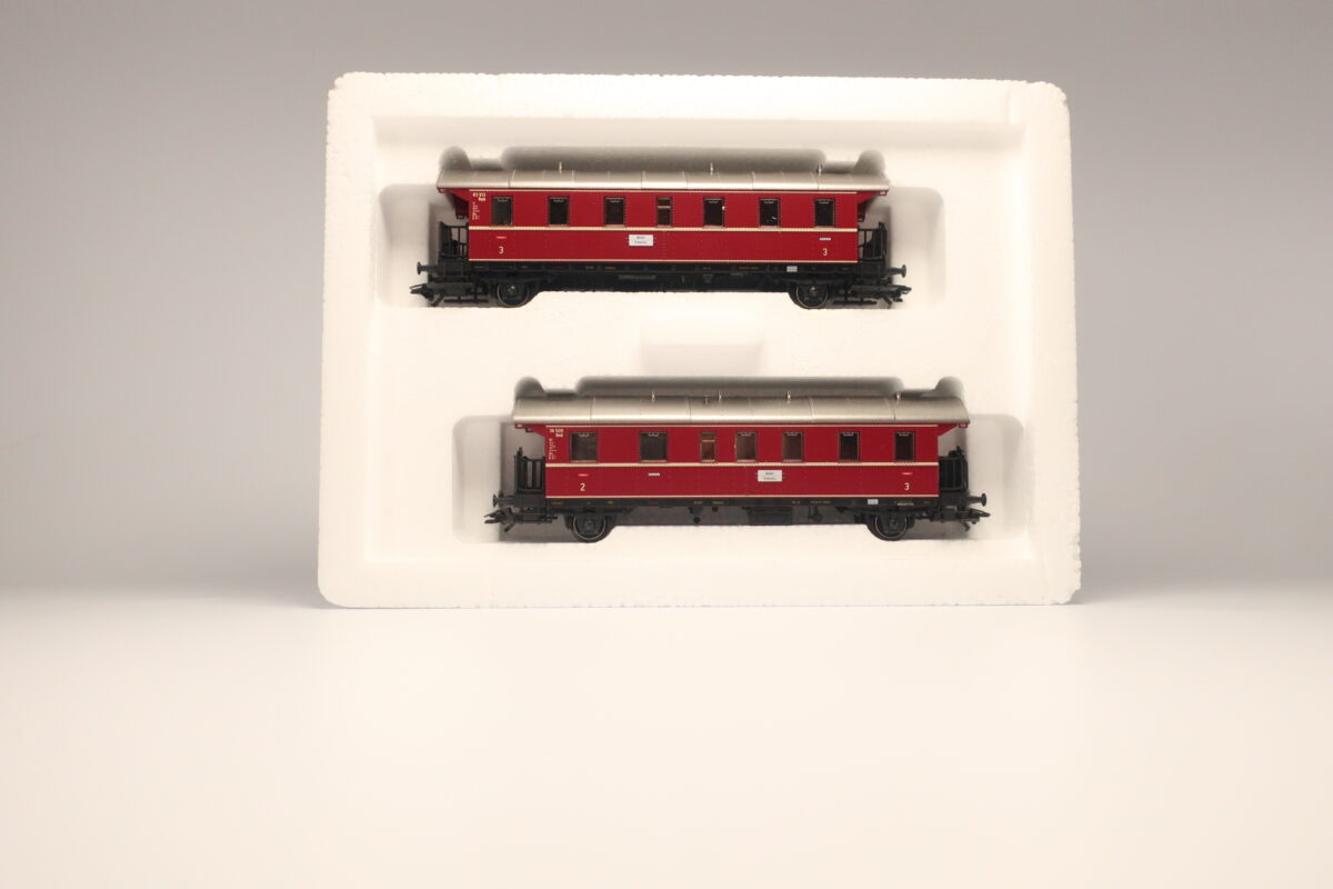 Märklin 43138 wagenset mert 2 donnerbüchsen DB - Afbeelding 5