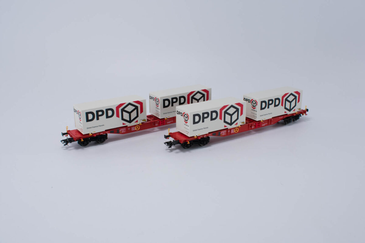 Märklin 47088 containerwagenset DPD - Afbeelding 2