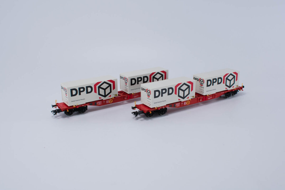 Märklin 47088 containerwagenset DPD - Afbeelding 3