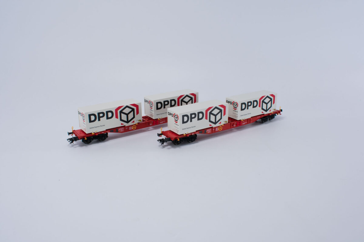 Märklin 47088 containerwagenset DPD - Afbeelding 4