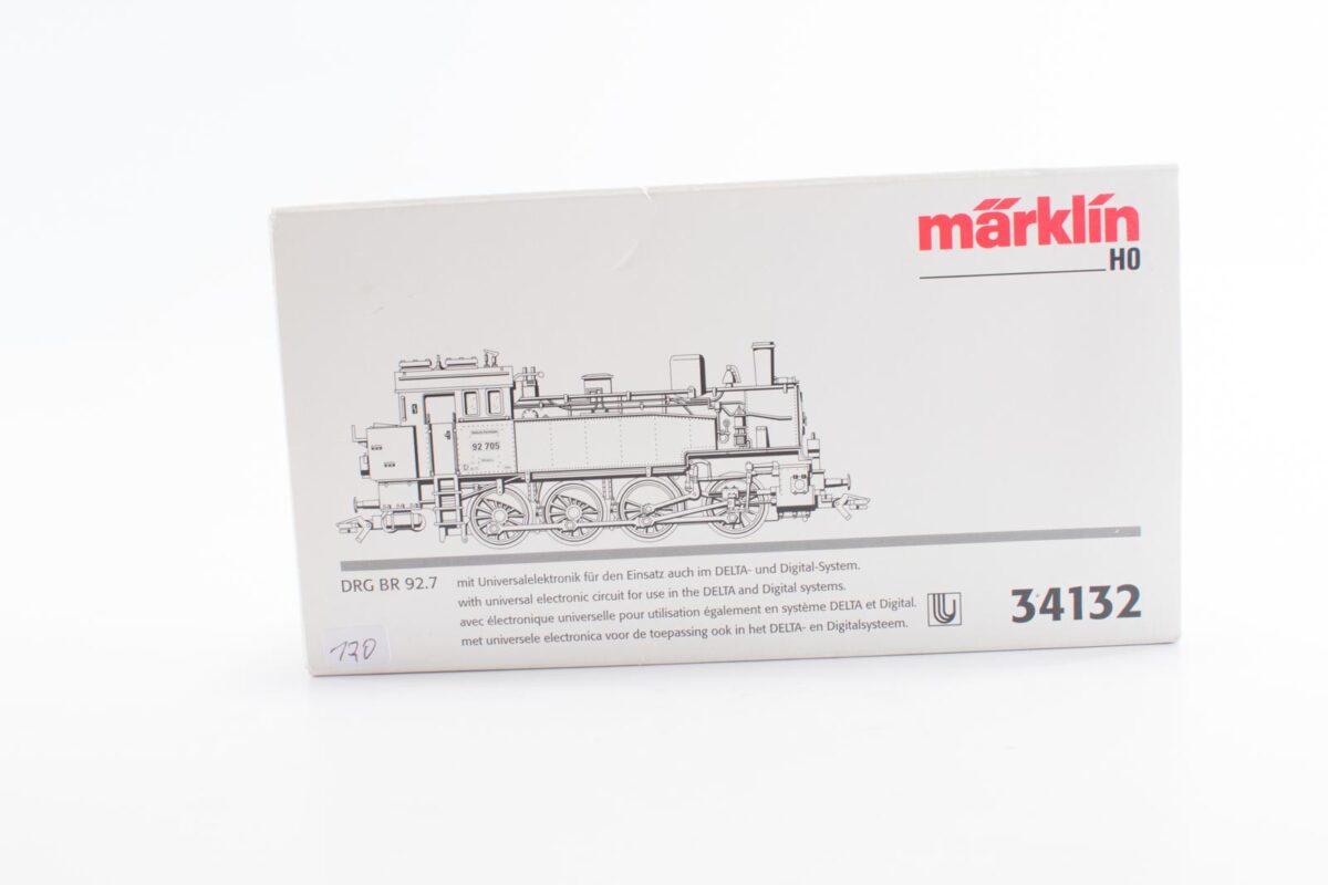 Märklin 34132 digitale stoomlocomotief BR92 DRG - Afbeelding 7