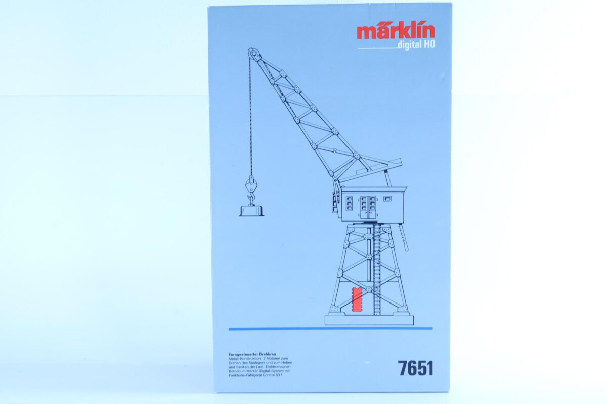 Märklin 7651digitale hijskraan met hefmagneet - Afbeelding 4