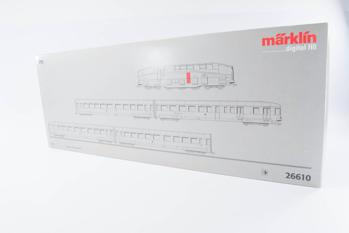 Märklin 26610 Treinset Henschel Wegmann MFX/sound - Afbeelding 18