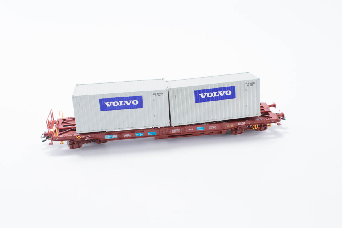 Märklin 47454 containerwagenset Volvo SJ - Afbeelding 4