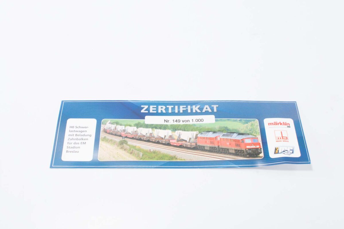 Märklin 48744 Dubbele draagwagenset Max Bögl - Afbeelding 6