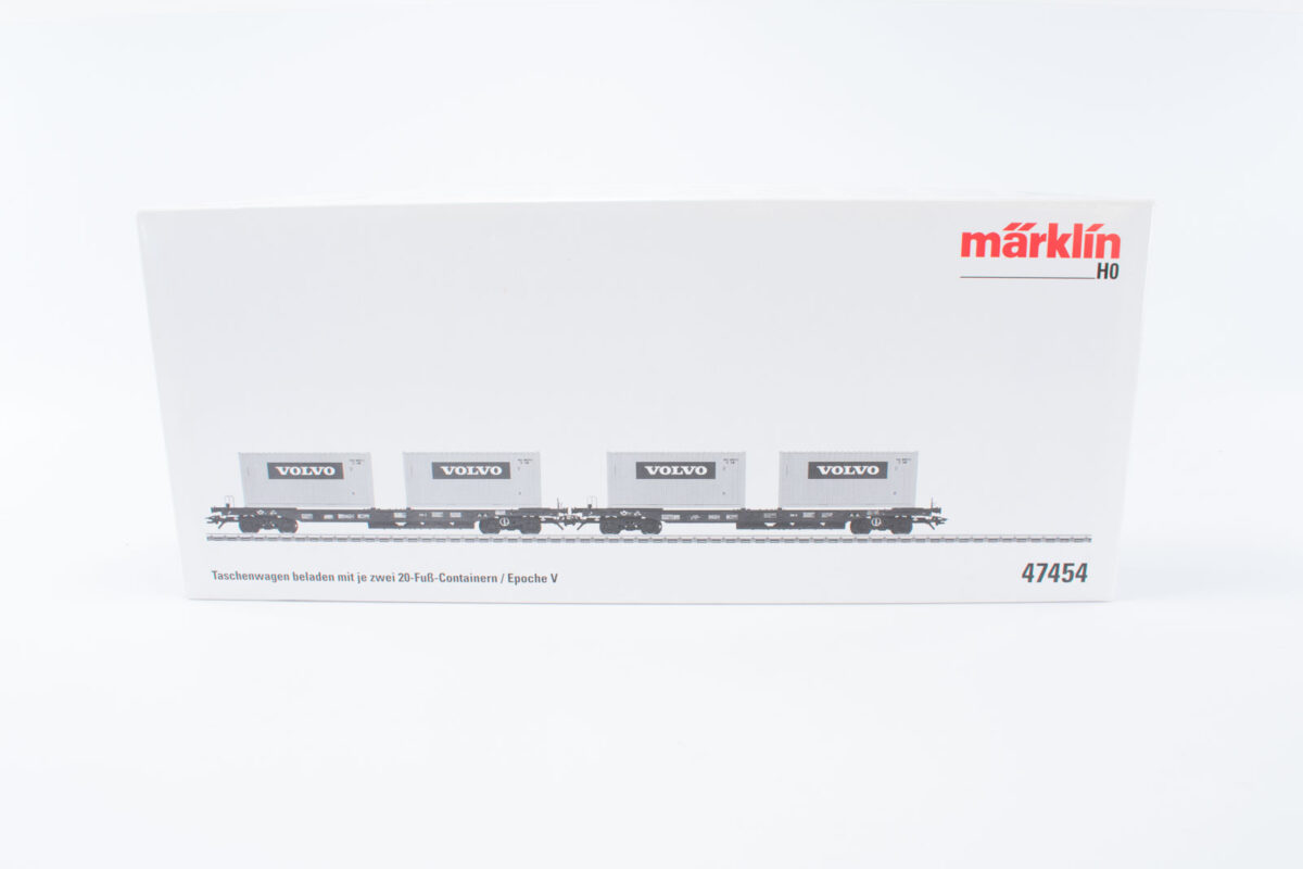 Märklin 47454 containerwagenset Volvo SJ - Afbeelding 7