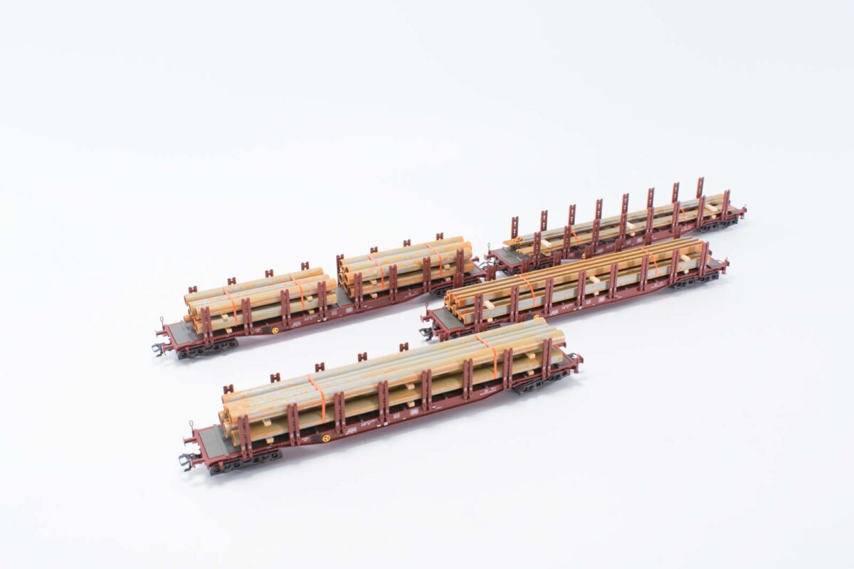 Märklin 47319 wagenset Staaltransport DB - Afbeelding 3