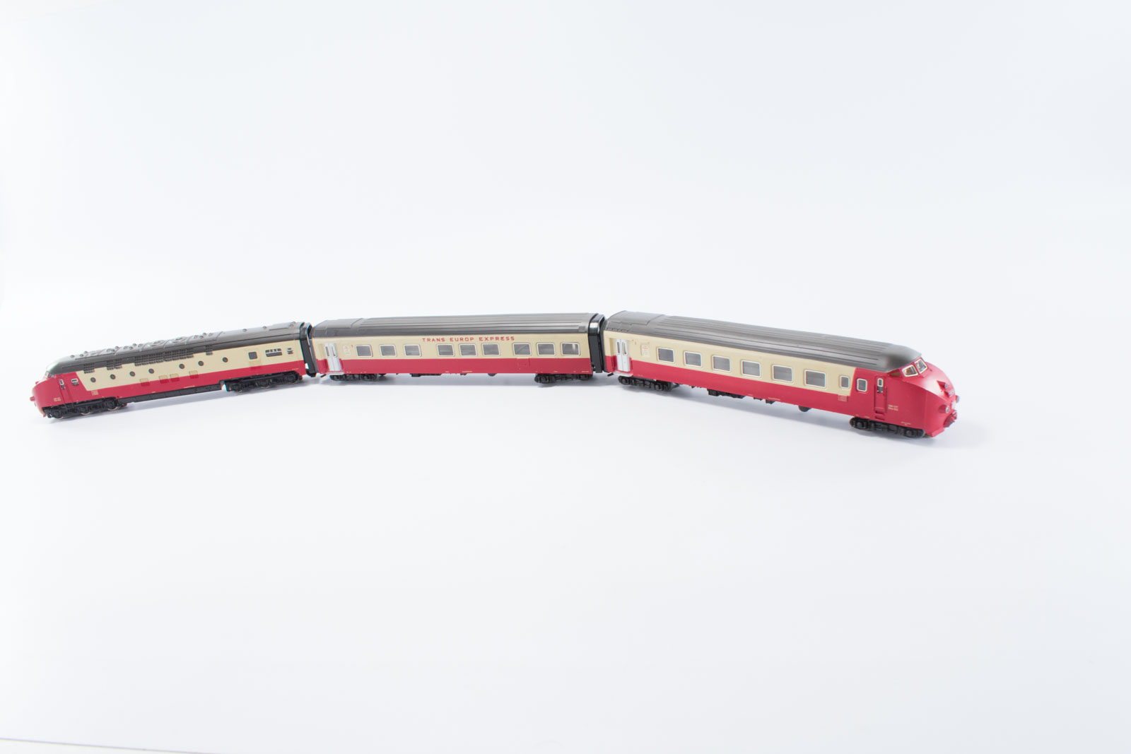 _DSC0281 Märklin 3070 dieseltreinstel TEE Ram SBB - Afbeelding 1