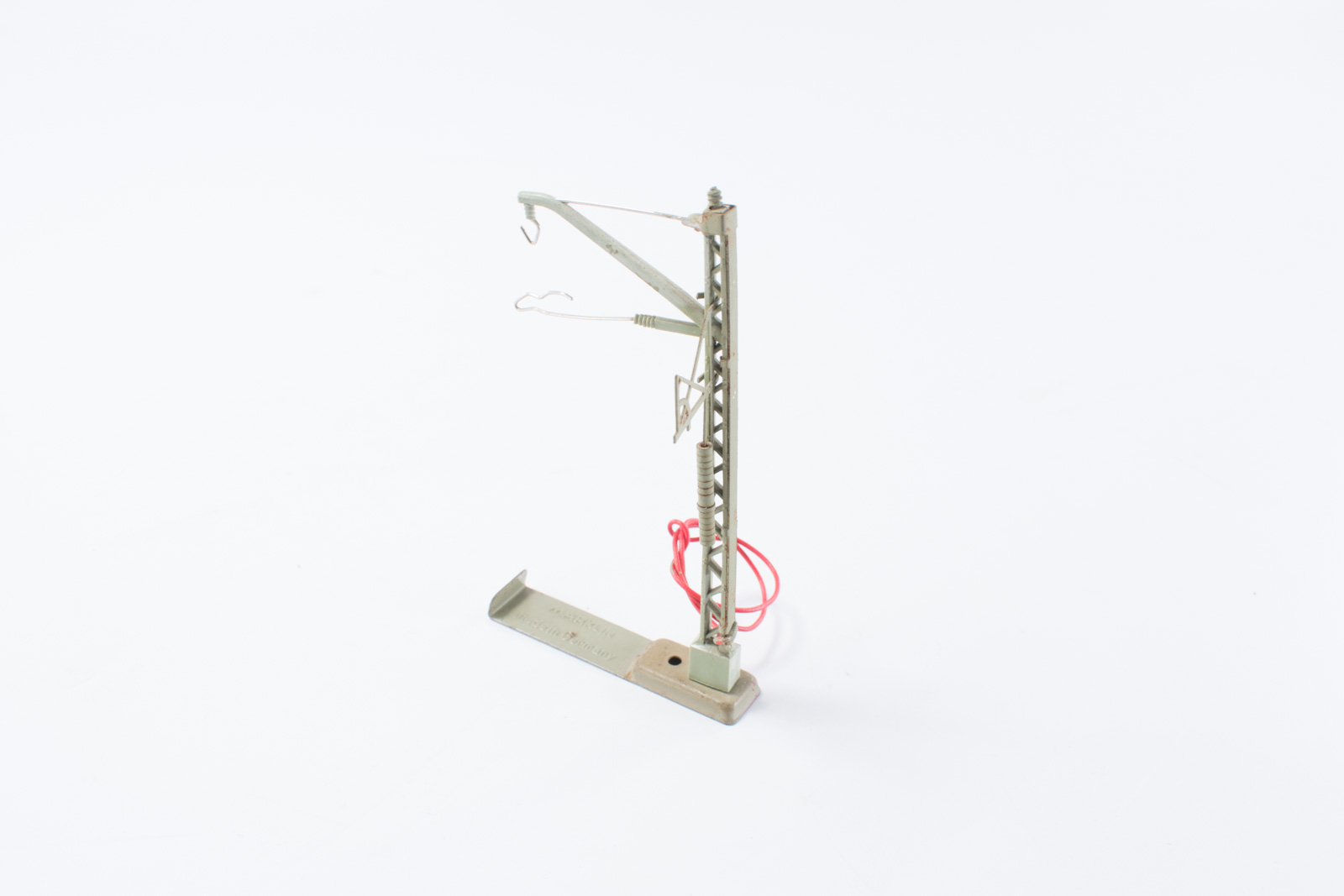 Märklin 7010-1 aansluitmast met spanner voor M rails