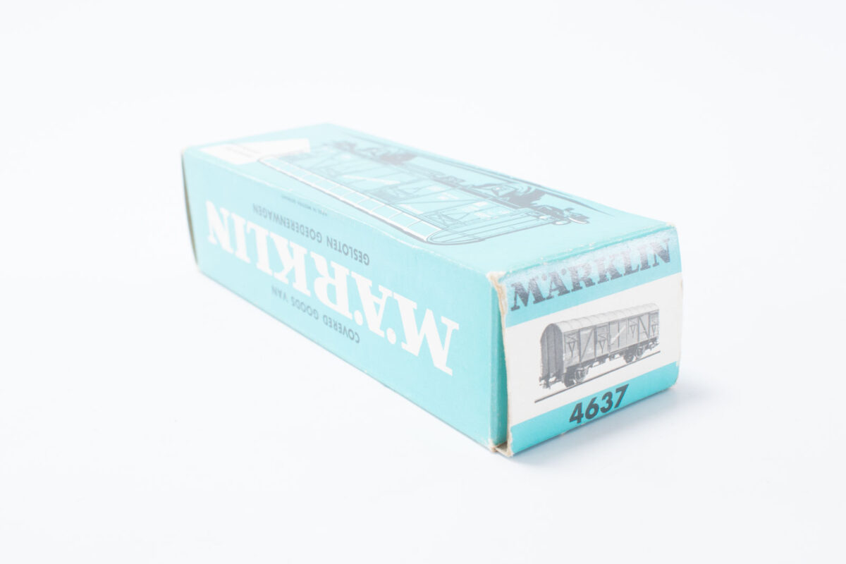 Märklin 4637 gesloten wagon DB - Afbeelding 4