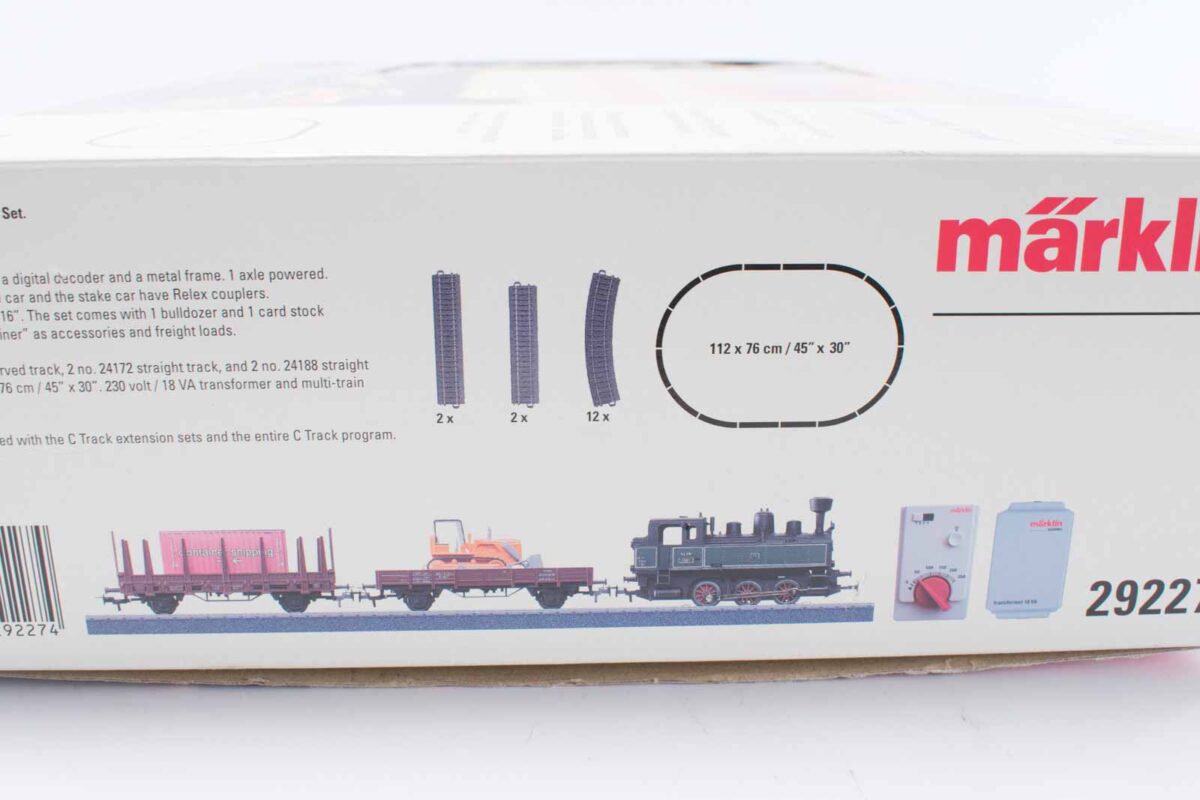 Märklin 29227 startset stoomlocomotief Met goederenwagons - Afbeelding 4