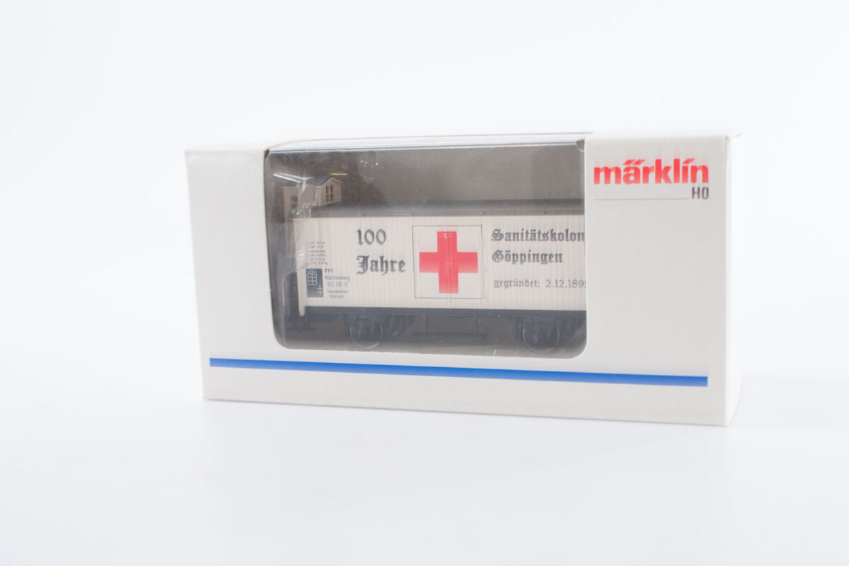 Märklin 4680-95708 gesloten wagon 100 jahre Sanitätskollone - Afbeelding 4