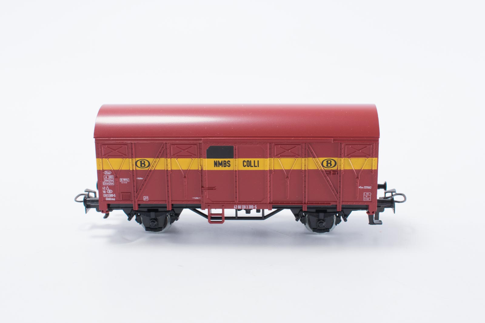 _DSC0432 Märklin 4404 geslten goederenwagon SNCB - Afbeelding 1