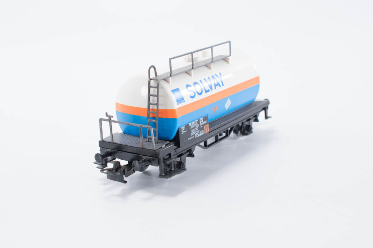 Märklin 4447 ketelwagon Solvay SNCB - Afbeelding 2
