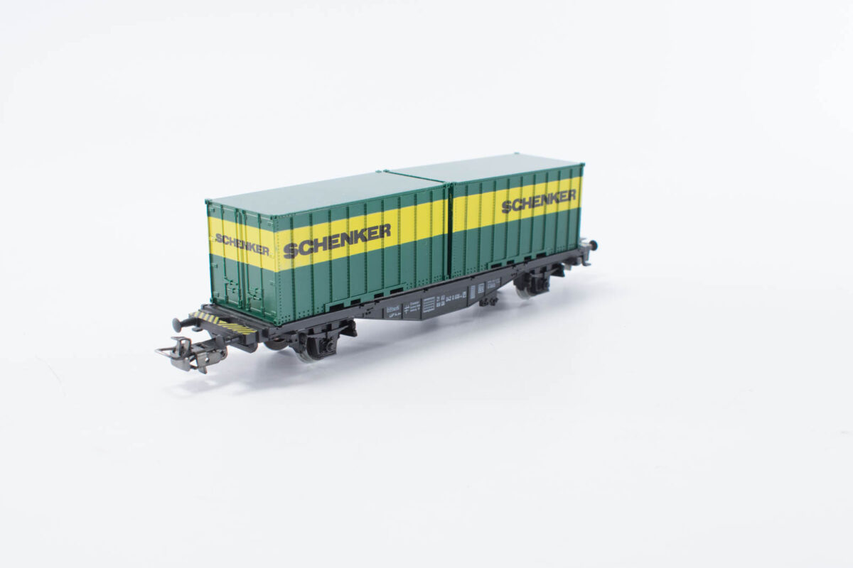Märklin 4764 containerdraagwagon Schenker DB - Afbeelding 3