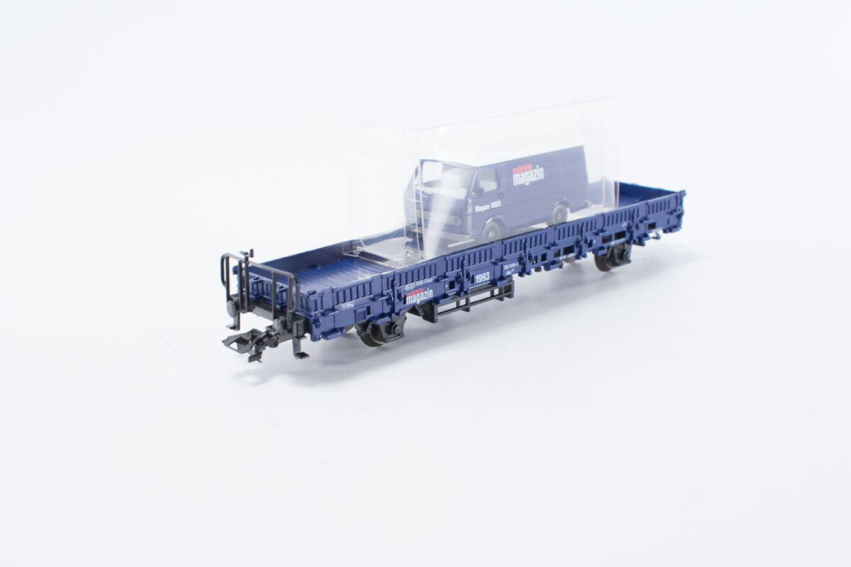 Märklin 84694 laagboordwagon Märklin magazin 1993 - Afbeelding 3