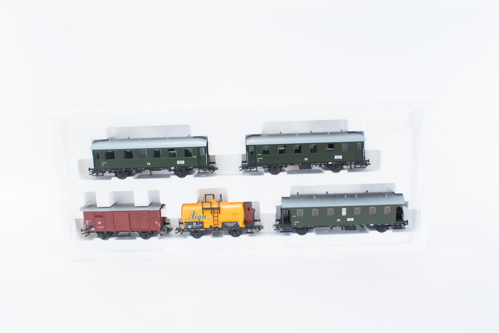 _DSC0906 Märklin 42354 wagenset R"gen DR - Afbeelding 1