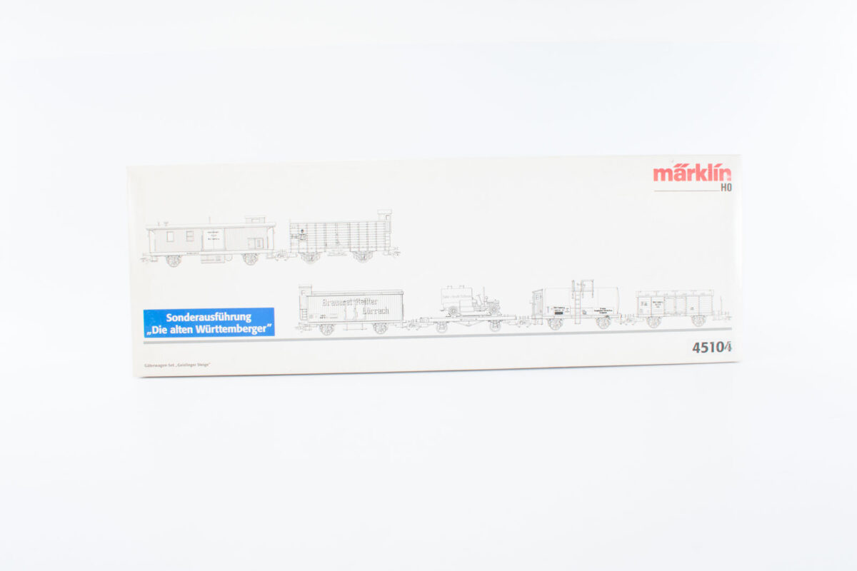 Märklin 45104 wagenset gieslinger steige K.W.St.E - Afbeelding 16