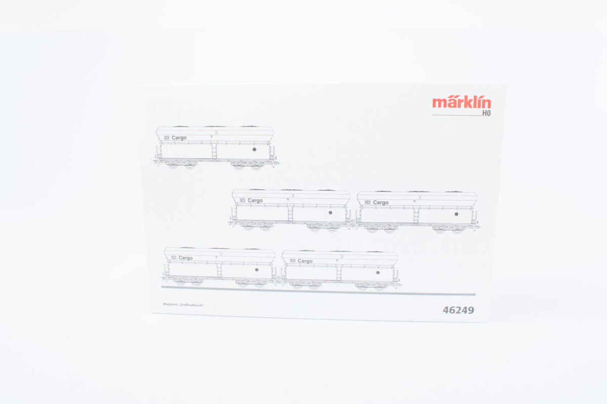 Märklin 46249 wagenset met 5 zelflossers DB - Afbeelding 2
