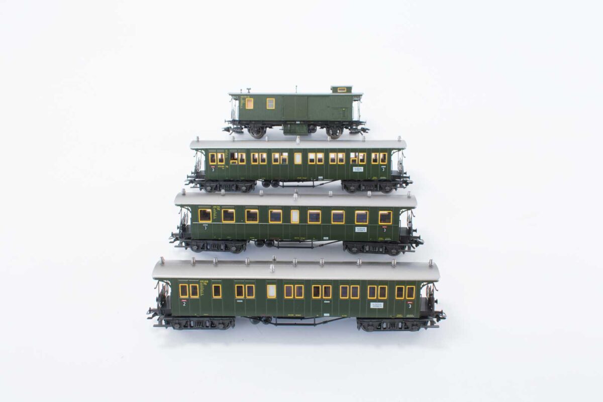 Märklin 42102 wagenset K.W.Sts.B. - Afbeelding 3