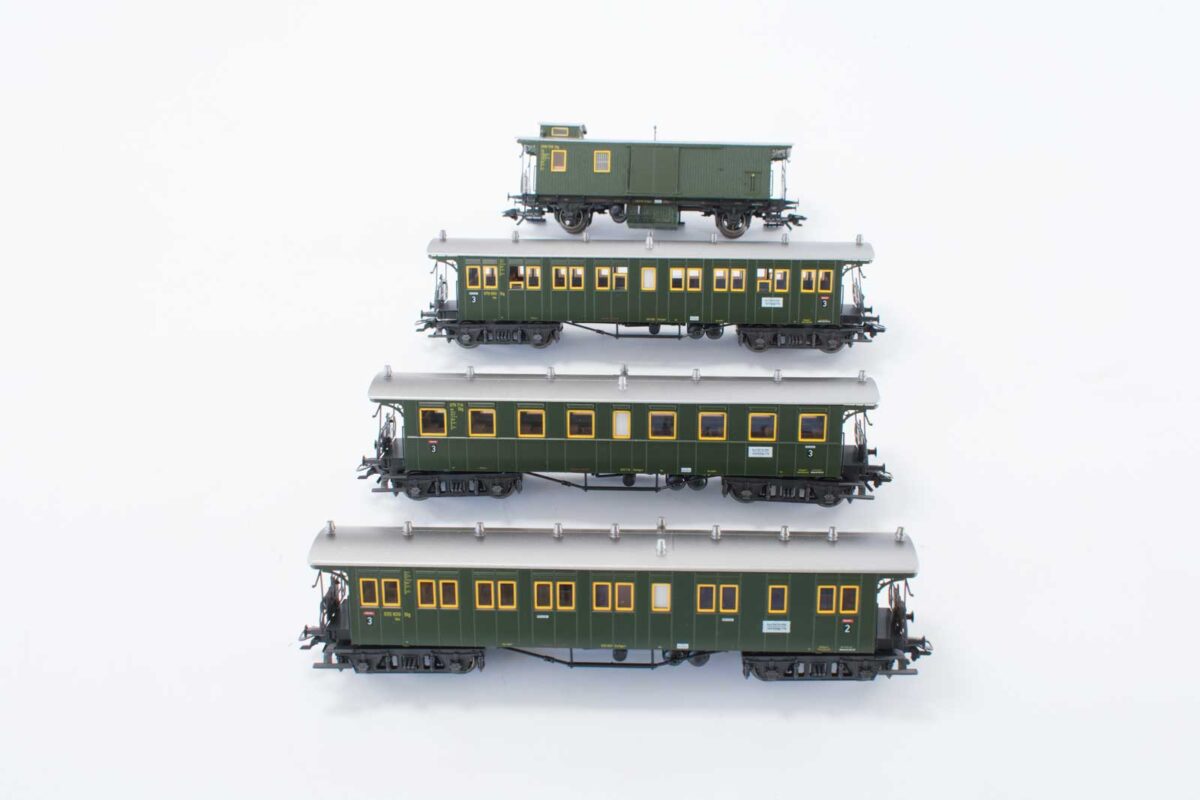 Märklin 42102 wagenset K.W.Sts.B. - Afbeelding 5