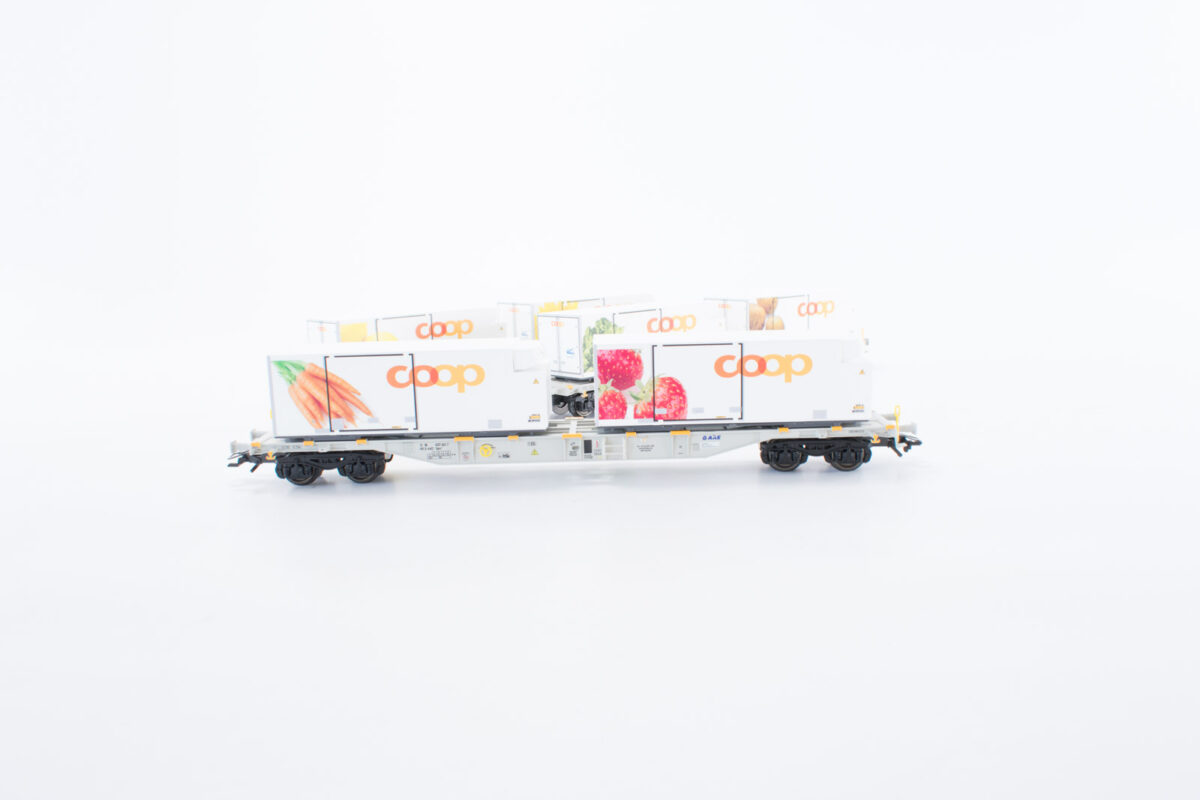 Märklin 47461 containerwageney Coop - Afbeelding 4