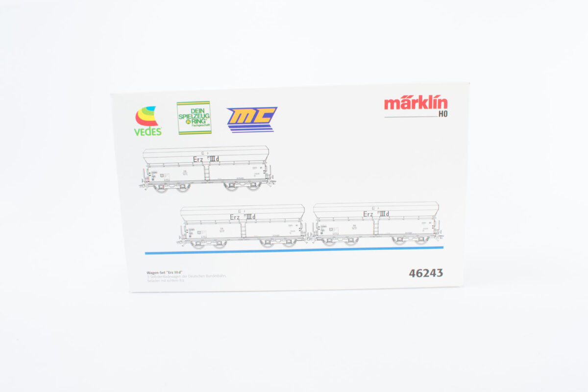 Märklin 46243 wagenset met 3 zelflossers DB - Afbeelding 6