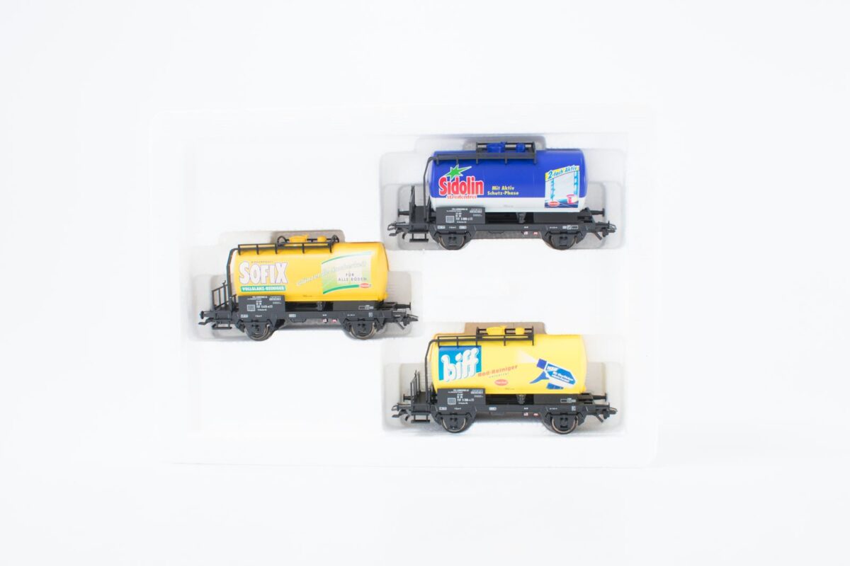 Märklin 46425 Ketelwagen-set Henkel DB - Afbeelding 6