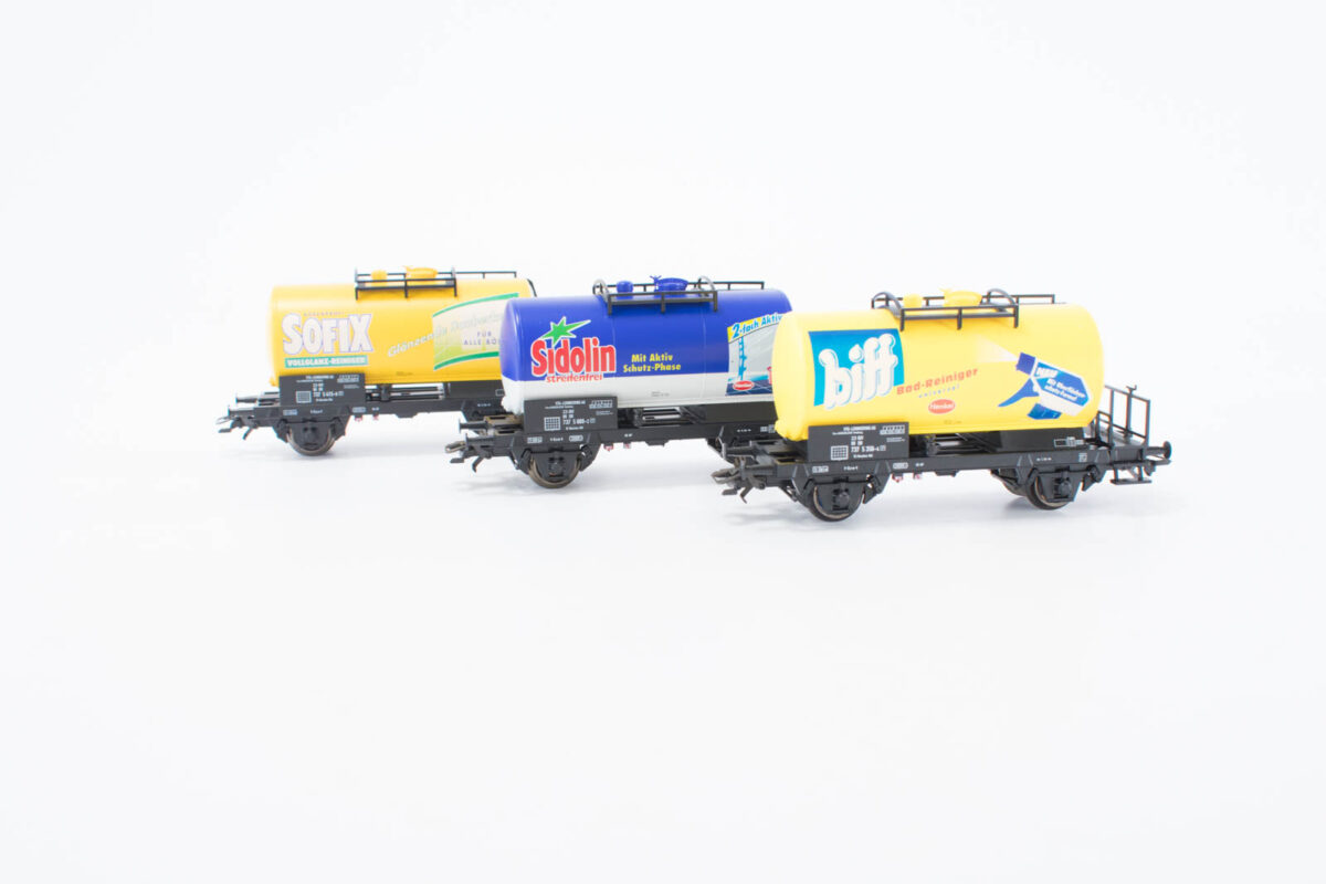 Märklin 46425 Ketelwagen-set Henkel DB - Afbeelding 4