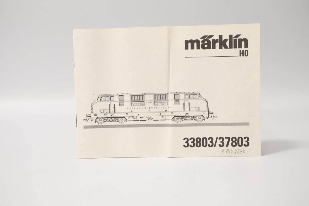 Märklin 37803 digitale diesellocomotief V200 DB FX sound - Afbeelding 9