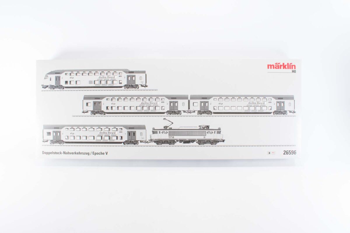 Märklin 26596 digitale treinset dubbeldek wagens met BR1700 NS MFX/sound - Afbeelding 6
