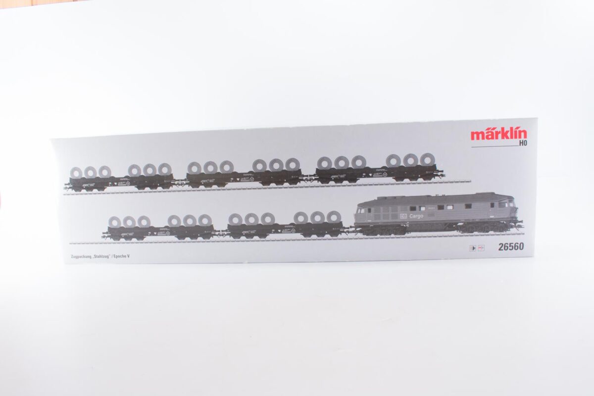 Märklin 26560 staaltransporttrein met Ludmilla. DB MFX/sound - Afbeelding 14