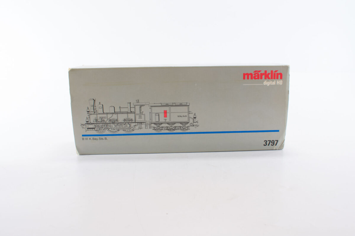 Märklin 3797 digitale stoomlocomotief serie BVI Murnau K.Bay.sts.B - Afbeelding 8