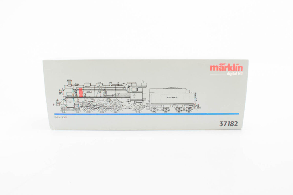 Märklin 37182 digitale stoomlocomotief S3/6 K.Bay.sts.B - Afbeelding 9