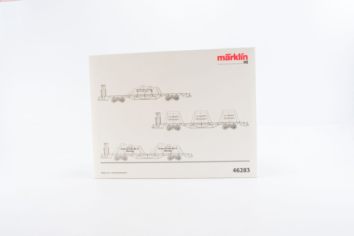 Märklin 46283 wagenset locomotief fabrieken. K.Bay.Sts.B - Afbeelding 8