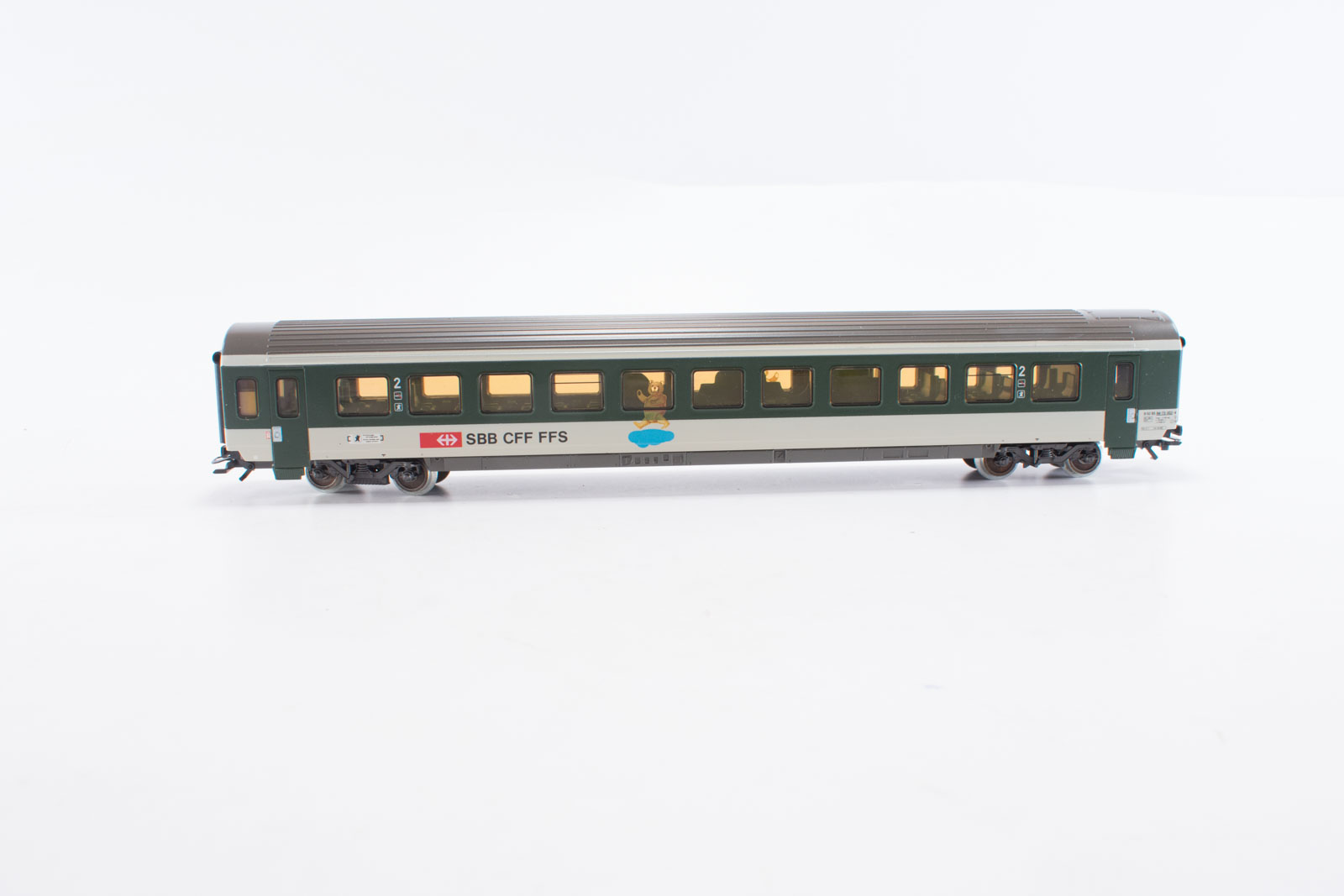 _DSC0426 Märklin 4236 sneltrein rijtuig 2e kl SBB - Afbeelding 1