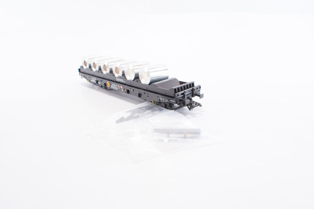 Märklin 0078-01/02 zwaarlastwagon met staalcoils DB - Afbeelding 2