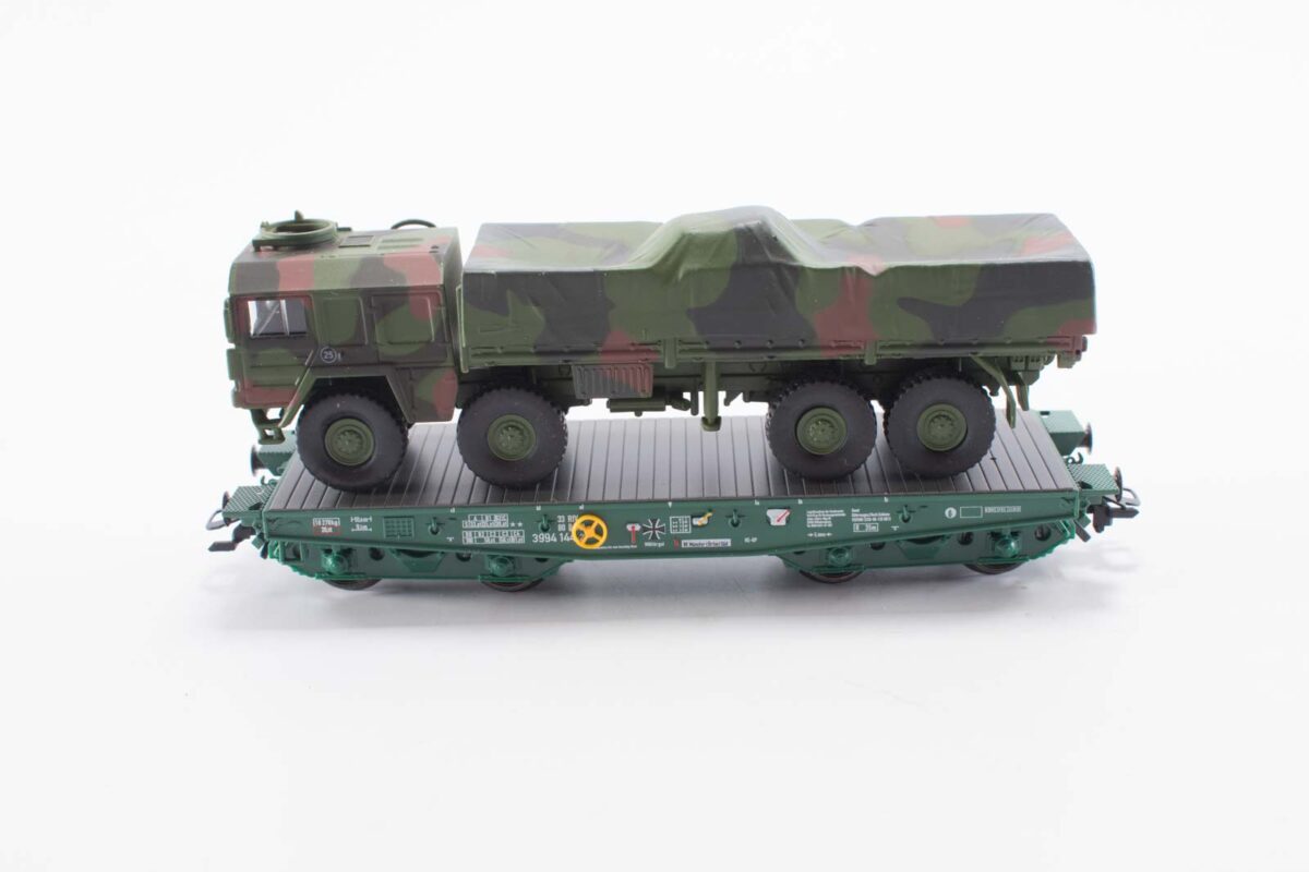Märklin 48875 zwaarlast wagon met MAN DB - Afbeelding 5
