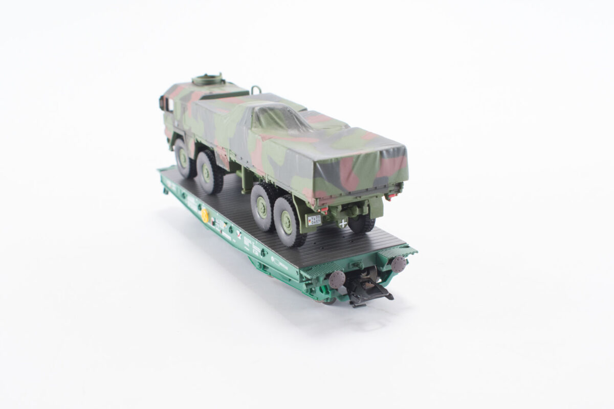 Märklin 48875 zwaarlast wagon met MAN DB - Afbeelding 2