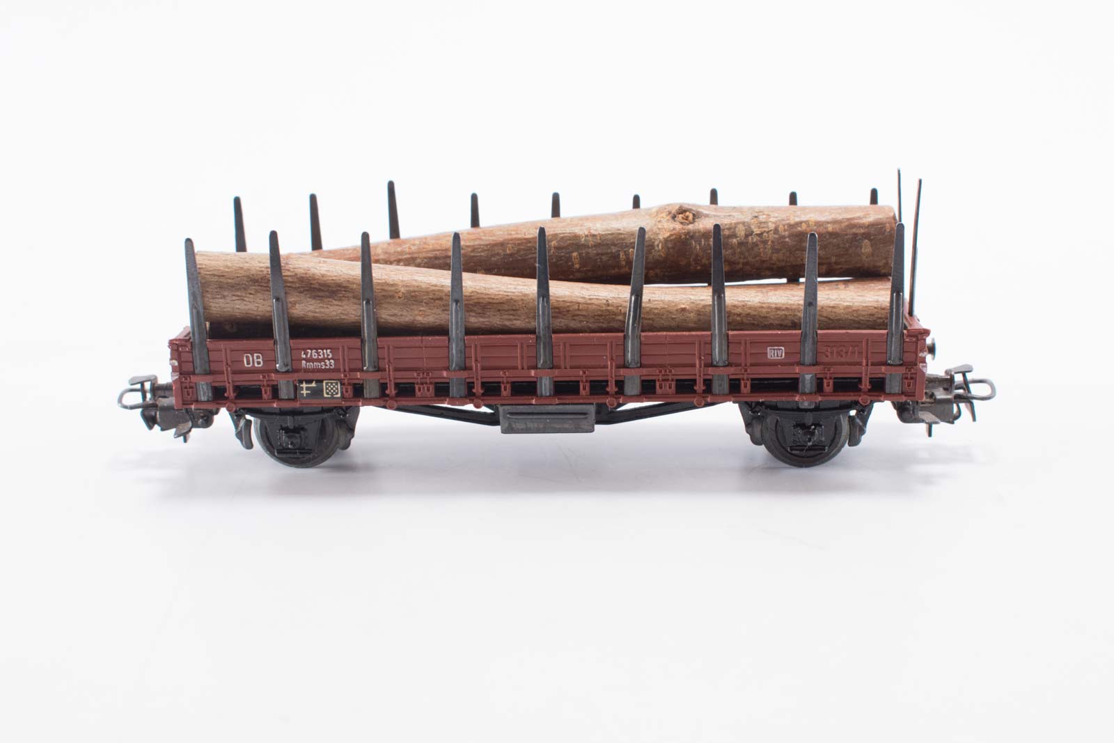 Märklin 4608/313/2H rongenwagen met boomstammen
