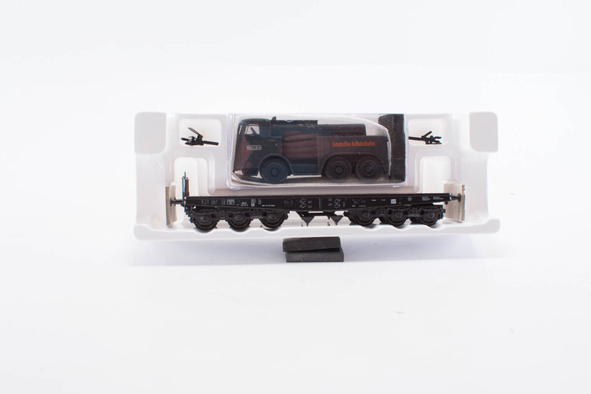 Märklin 00778-10/11/12 zwaarlastwagon met lading DB - Afbeelding 6